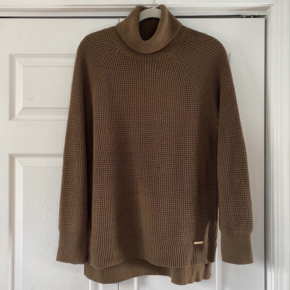 Michael Kors Textured Duffle Sweater